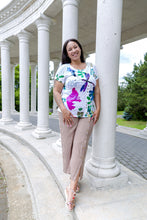 Load image into Gallery viewer, Black LABB Clothing | BL98 Beige Linen Pant With Button Detail