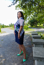 Load image into Gallery viewer, Black LABB Clothing | BL105-221 Nature's Finest Curved Hem Mesh Top