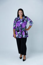 Load image into Gallery viewer, Black LABB Clothing | BL17-205 Goth Purple Open Jacket