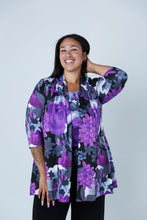 Load image into Gallery viewer, Black LABB Clothing | BL17-205 Goth Purple Open Jacket