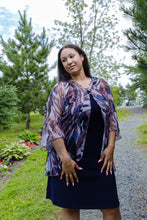 Load image into Gallery viewer, Black LABB Clothing | BL22-225 Subtle Summer Criss Cross Overlay