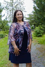 Load image into Gallery viewer, Black LABB Clothing | BL22-225 Subtle Summer Criss Cross Overlay