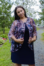 Load image into Gallery viewer, Black LABB Clothing | BL22-225 Subtle Summer Criss Cross Overlay