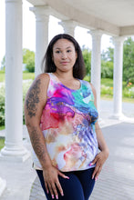 Load image into Gallery viewer, Black LABB Clothing | BL24-226 Perfect Coloured Marble Petite Tank