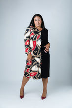 Load image into Gallery viewer, Black LABB Clothing | BL63-201 Chain Link Duster/Dress