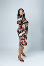 Load image into Gallery viewer, Black LABB Clothing | BL63-201 Chain Link Duster/Dress