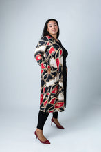 Load image into Gallery viewer, Black LABB Clothing | BL63-201 Chain Link Duster/Dress