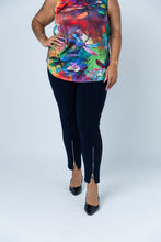 Load image into Gallery viewer, Black LABB Clothing | BL86-97 Navy Front Zip Pant with Pockets