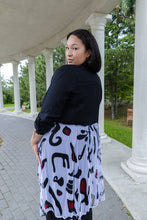 Load image into Gallery viewer, Black LABB Clothing | BL92-219 Mono Splash Mesh With Black Linen Jacket