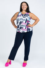 Load image into Gallery viewer, Black LABB Clothing | BL48-113 Magazine Layered Tank