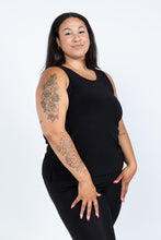 Load image into Gallery viewer, Black LABB Clothing | BL24 Perfect Black Petite Tank