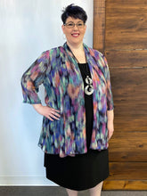 Load image into Gallery viewer, Water Colour Chiffon Open Jacket