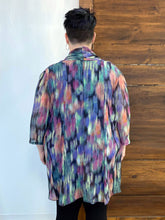 Load image into Gallery viewer, Water Colour Chiffon Open Jacket