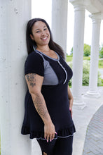 Load image into Gallery viewer, Black LABB Clothing | BL108-99 Black Tunic/Dress
