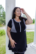 Load image into Gallery viewer, Black LABB Clothing | BL108-99 Black Tunic/Dress
