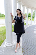 Load image into Gallery viewer, Black LABB Clothing | BL108-99 Black Tunic/Dress
