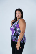 Load image into Gallery viewer, Black LABB Clothing | BL24-205 Perfect Goth Purple Petite Tank
