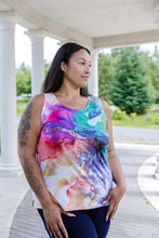 Load image into Gallery viewer, Black LABB Clothing | BL24-226 Perfect Coloured Marble Petite Tank
