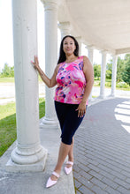Load image into Gallery viewer, Black LABB Clothing | BL24-227 Perfect Luscious Pink Petite Tank
