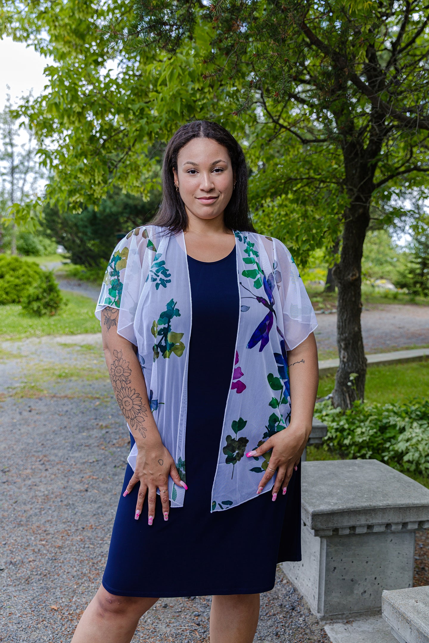 Black LABB Clothing | BL61-221 Nature's Finest Short Sleeve Mesh Shrug