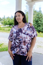 Load image into Gallery viewer, Black LABB Clothing | BL62-225 Subtle Summer Cold Shoulder Short Sleeve Top

