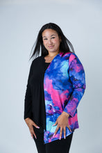 Load image into Gallery viewer, Black LABB Clothing | BL65-207 Solstice Asymmetric One Button Jacket
