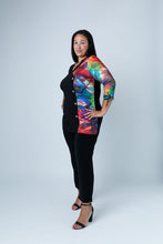 Load image into Gallery viewer, Black LABB Clothing | BL67-209 Dragonfly Combo Top
