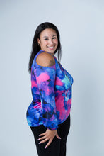 Load image into Gallery viewer, Black LABB Clothing | BL69-207 Solstice Cold Shoulder Top
