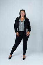 Load image into Gallery viewer, Black LABB Clothing | BL80-213Y Black with Inset Fooler Jacket
