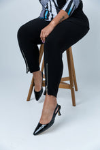 Load image into Gallery viewer, Black LABB Clothing | BL86-99 Black Front Zip Pant with Pockets
