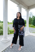 Load image into Gallery viewer, Black LABB Clothing | BL92-223B Fresh Mag Mesh With Black Linen Jacket
