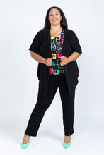 Load image into Gallery viewer, Black LABB Clothing | BL52-99 Perfect Black Short Sleeve Cardigan
