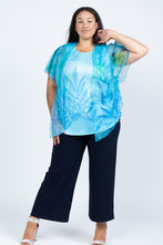 Load image into Gallery viewer, Black LABB Clothing | BL61-108 Perfect Ocean Oasis Short Sleeve Mesh Shrug
