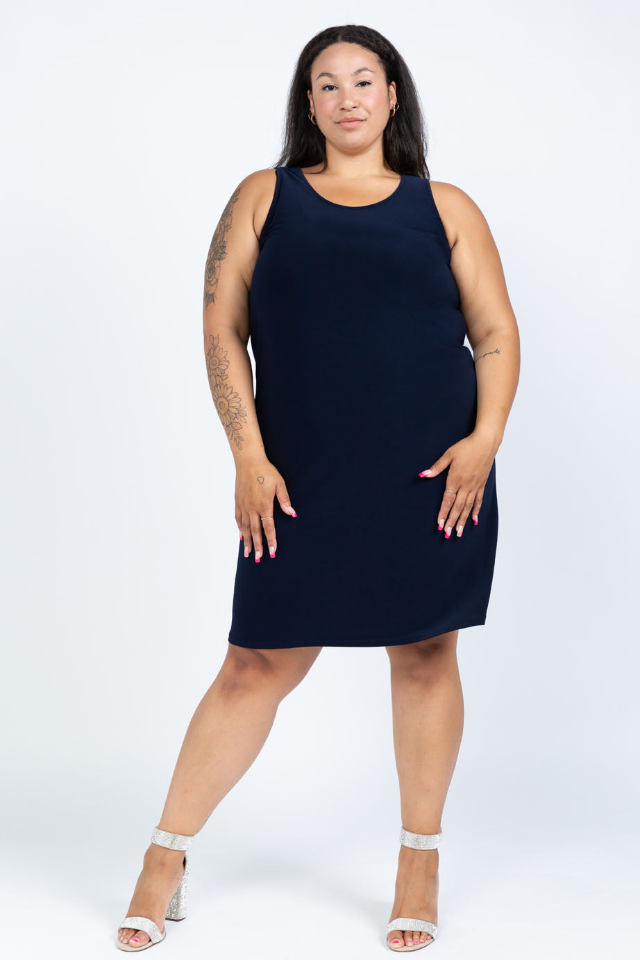 Black LABB Clothing | BL06 Perfect Navy Dress