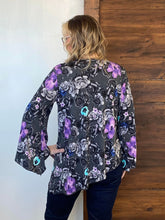 Load image into Gallery viewer, Floral Asymmetric Top
